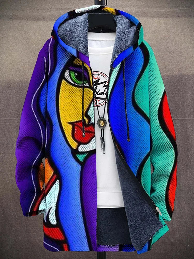 Modesta | Stylowy artystyczny kardigan dzianinowy